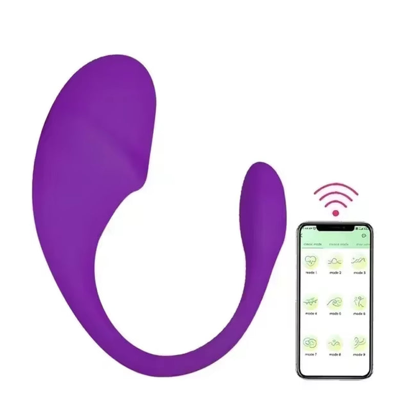 Wireless Bluetooth Vibrator for Women APP Remote Control G Spot Massager Lovers Stimulator Female Panties Sex Toys for Adults