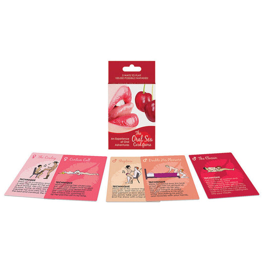 The Oral Sex Card Game - Adult Couples Foreplay Fun