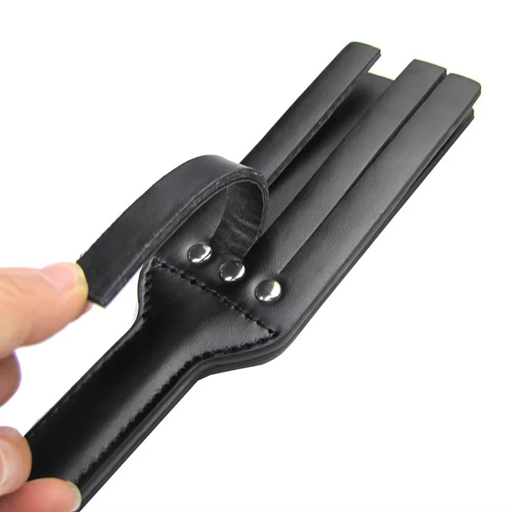 Bondage PU Leather Spanking Paddle Flirt Fetish Slave Flogger Whip Sex Toys Adult Couples Valentine'S Day Game