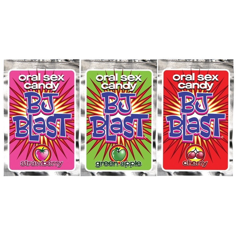 BJ Blast Oral Sex Flavored Pop Rocks Adult Foreplay Fun Candy