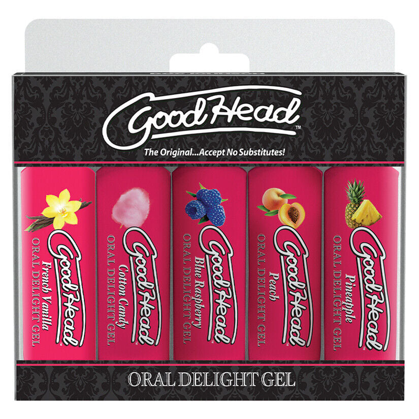 Goodhead Good Head Oral Delight Flavored Gel (Pink) - Choose Flavor